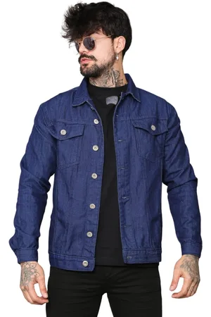Alleppo Jeans Jaqueta Masculina Alleppo Azul Escuro Amsterdã
