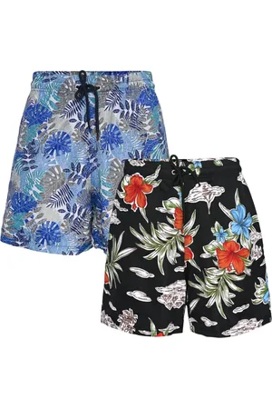 RAIZZIS Kit 2 Bermudas Short Masculino Conforto Verão Praia Piscina