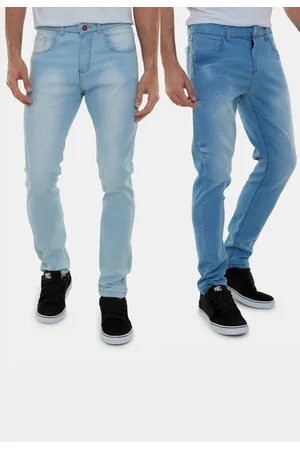 Versatti Kit Com 2 Calças Masculinas Jeans Premium Lion