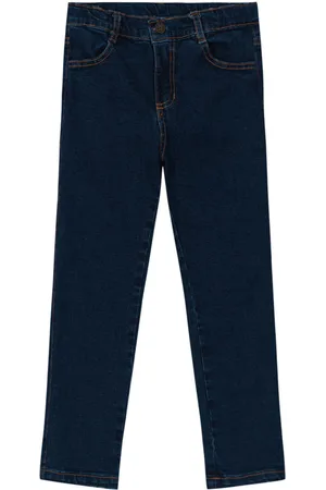 Calca Jeans Infantil Menina - Azul