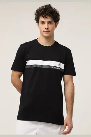 Camiseta John John Masculina JJ Rusty Logo Stone Cinza Chumbo - Faz a Boa!