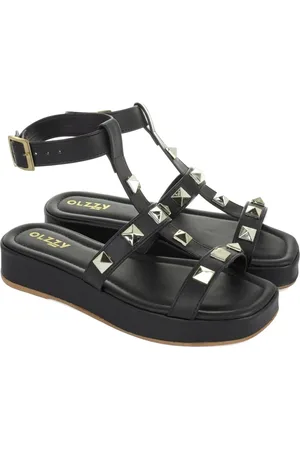 ALICIA Sandália Slide Papete Flatform Feminino Estilo Moda Conforto OLZZY
