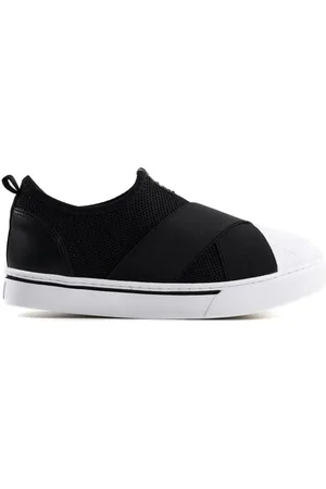 Mocassim Flatform DAFITI SHOES Pespontos Preto - Compre Agora