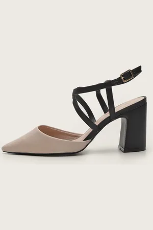 BEBECÊ Scarpin cê Bicolor Off-White