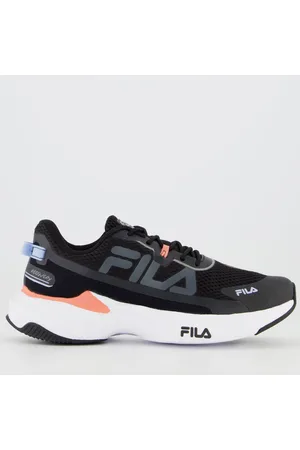 Fila Tênis Recovery Feminino Preto e Rosa