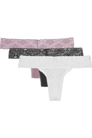LOUNGERIE Kit 3 Calcinhas Fio Dental Sweet Lace