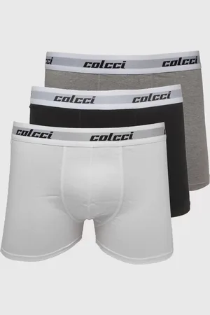Colcci Kit 3pçs Cueca Boxer Escrita