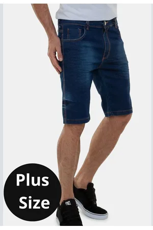 Versatti Bermuda Jeans Tamanho Especial Masculina Orlando