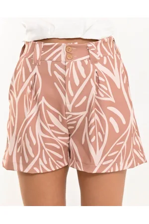 Bisô Shorts Estampado Floral
