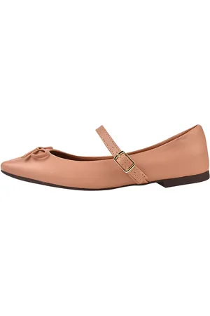 NAMORATTA Sapatilha Boneca Bico Quadrado, Fivela, Conforto