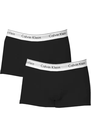 Calvin Klein Cuecas Trunk Modern Cotton Preta Pack 2UN