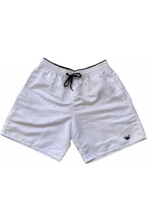 Relaxado Bermuda Short Moda Praia Estampado