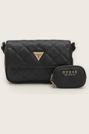 Guess Bolsa Matelassê Preta