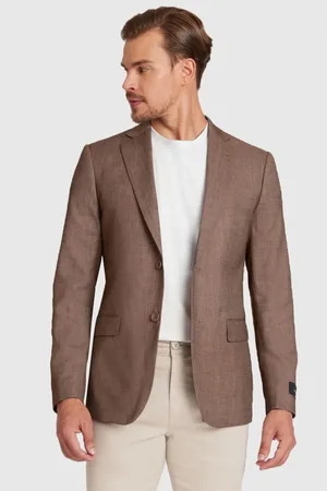 Aramis Paleto Texturizado Super Slim Castor - 46