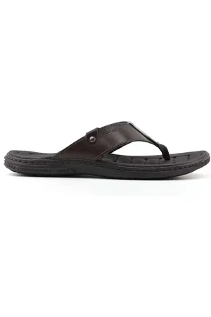 PEGADA Chinelo Masculino Couro