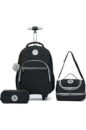 Spector Infantil - Kit Mochila Escolar De Rodinhas Feminina Juvenil