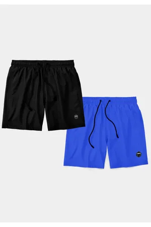 Life Kit 2 Shorts Masculino Básico Liso Bermuda Praia Mauricinho Tactel