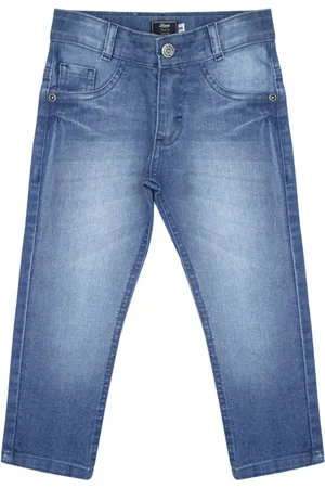 Look Jeans Infantil - Calça Skinny Jeans Clear