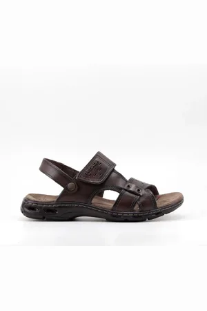 PEGADA Sandália Papete Masculina Couro
