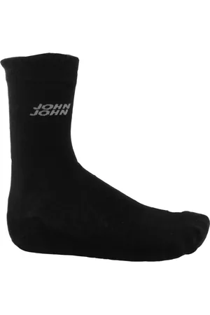 John John Meia Classic Mid Black Preta
