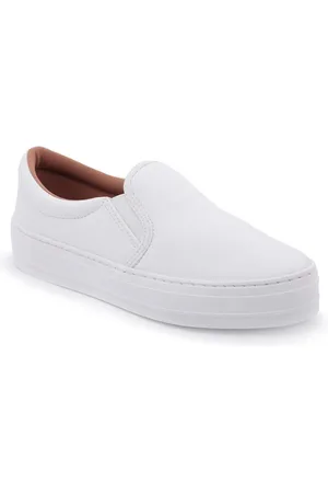 Tenehi Tênis Slip On Feminino Liso Conforto Casual Dia a Dia 33