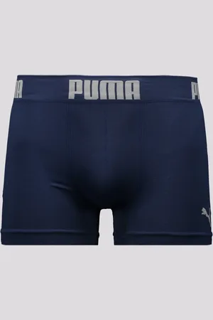 PUMA Cueca Boxer Seamless Basic I Marinho