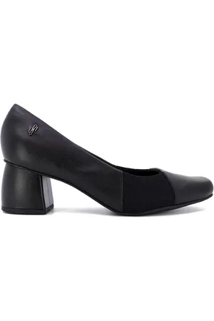 USAFLEX Scarpin Feminino Salto Bloco Casual AC2526