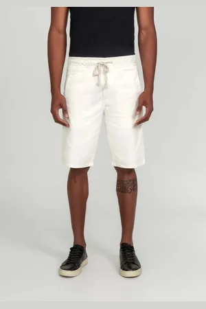 HANGAR 33 Bermuda Sarja Masculina Jogger com Elastano