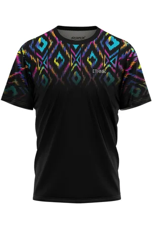 Over Fame Camiseta Masculina Etnica Tribal Degrade 1