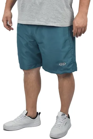 Butu Biru Short Bermuda Plus Size Extra Grande Cores Petróleo