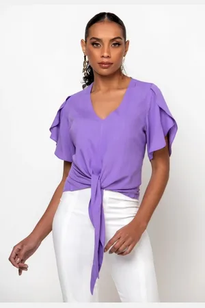 Zaiko Blusa Feminina Soague Manga Curta 3268