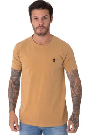 Opera Rock Camiseta Masculina Stone Washad Coroa Rapadura