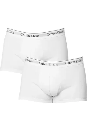 Calvin Klein Cuecas Trunk Modern Cotton Branca Pack 2UN