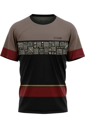Over Fame Camiseta Masculina Etnica Tribal Maasai 1
