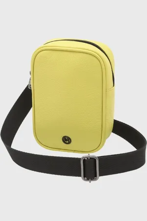 Mariart Bolsa Crossbody de Couro Lolla Pop Citrus