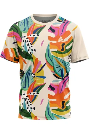 Over Fame Camiseta Masculina Floral Botanical Bliss