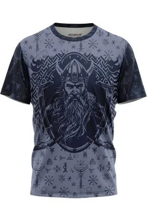 Over Fame Camiseta Masculina Runas Odin