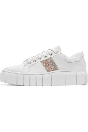 Peccato Tênis Feminino Casual Flatform Strass Luxe DFT Helo Belle