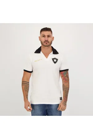 RetrôMania Camisa Botafogo Retrô Nilton Santos Branca