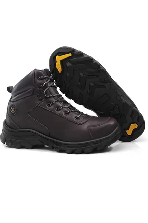 Nine4 Bota Coturno Masculina Adventure Comfort Macio