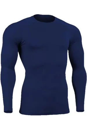4 Estações Camisa Térmica Blusa Manga Longa Fechada Frio Proteção UV50