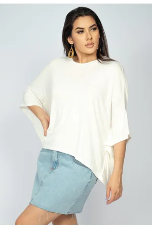 Amazonia Vital Blusa Asa Delta Malha Off White