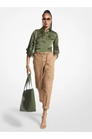 Michael Kors Camisa Satin Com Botões Mf340jx99g377