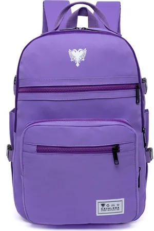 Cavalera Mochila Feminina Escolar Reforçada /Roxo