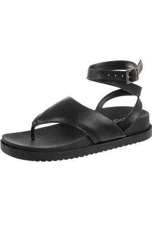 Gigil Sandália Papete Chinelo Flatform Dedo Com Fivela