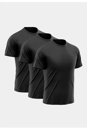 Life Kit 3 Camisetas Masculina Manga Curta Esporte Fitness Básica Premium Corrida