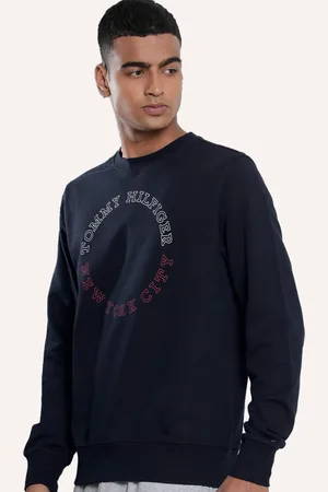 Tommy Hilfiger Moletom Masculino Crewneck Monotype Roundall