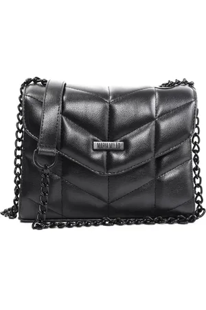 Maria Milão Bolsa Feminina Lateral All-Black Edição Limitada Preta