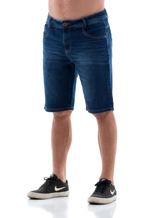 ARAUTO JEANS Bermuda Jeans Masculina Arauto Slim Forte Plus