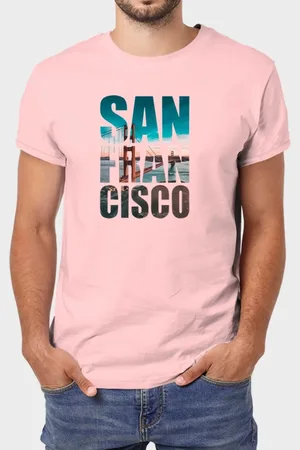 Benellys Camiseta Masculina San Francisco Algodão Premium